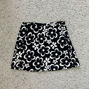 Altar’d State Retro Floral Mini Skirt